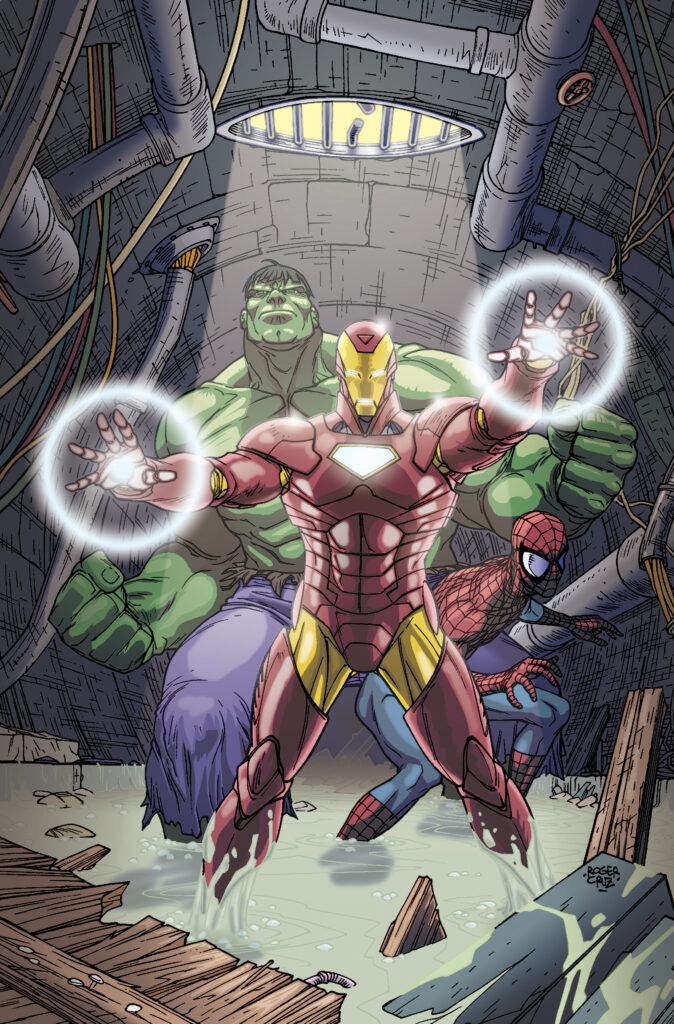 Marvel Adventures Super Heroes, Vol.1, #4 Cover