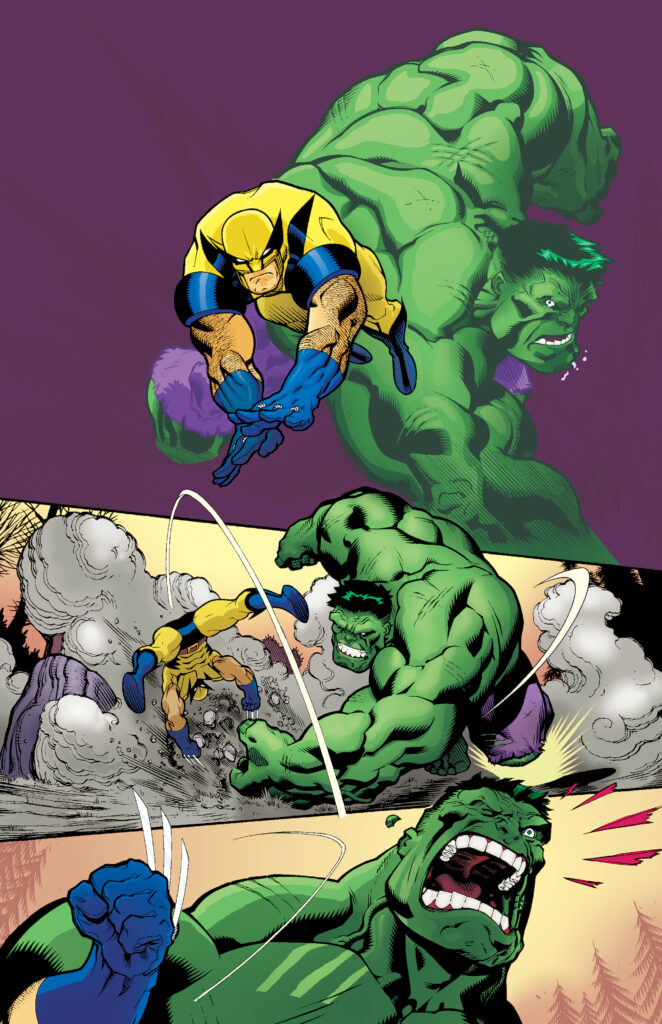 Wolverine vs Hulk