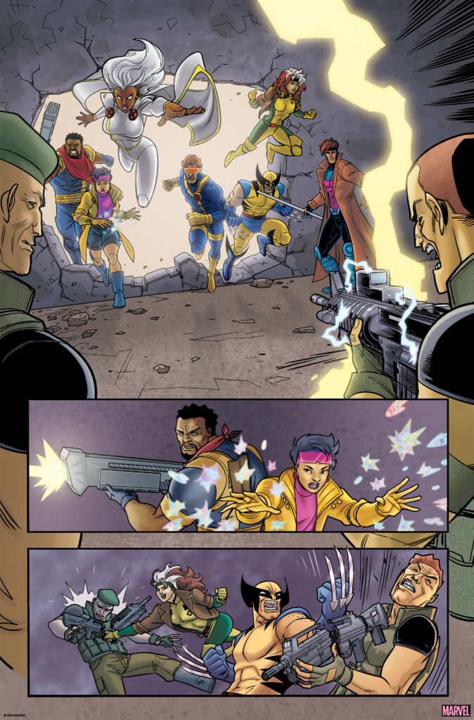 X-Men '97 Coloring Page 2