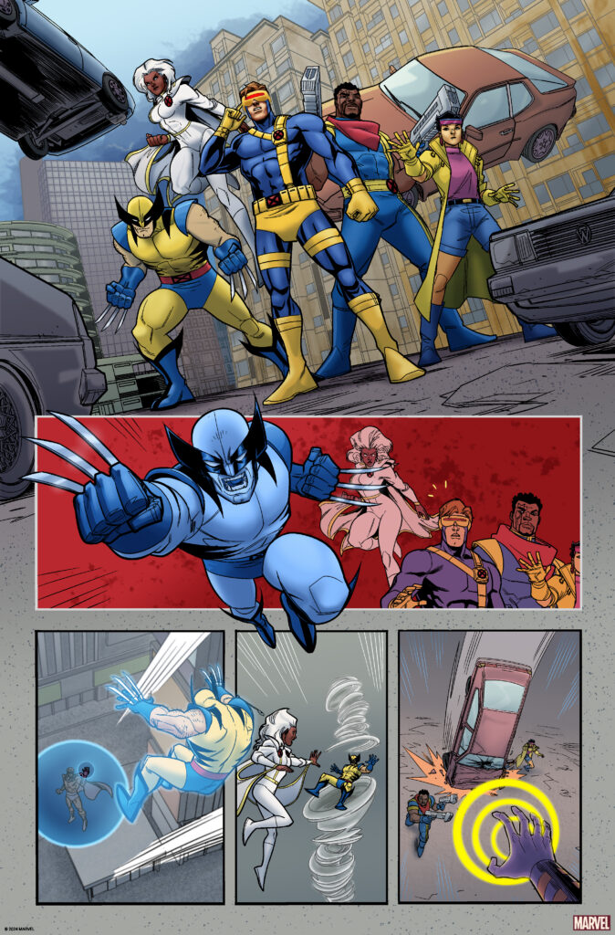 X-Men '97 Coloring Page 3